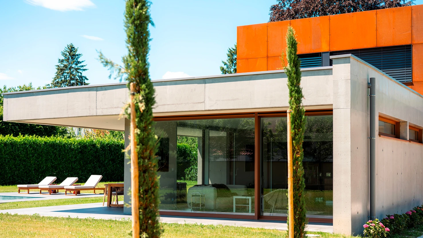 Chantier de construction d'immeubles résidentiels en cours